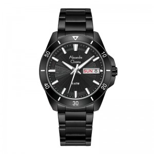 Alexandre Christie AC 6683 Full Black Steel MEBIPDG